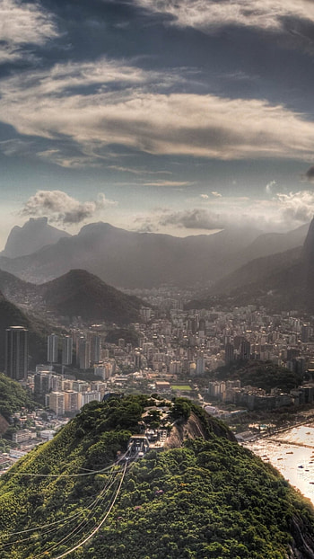 Rio de Janeiro, Man made city, Brazilian culture, Landmark HD phone wallpaper