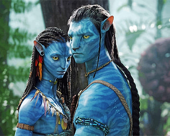 Jake Sully, Neytiri, Avatar movies, Paint by numbers HD wallpaper