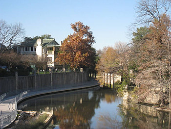 By The River in San Antonio, river, texas, san antonio texas, san antonio HD wallpaper