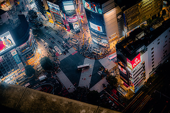 Shibuya Nights — Tokyo Street Cityscape, Japan ( ), Japan, Tokyo, Street, Cityscape HD wallpaper
