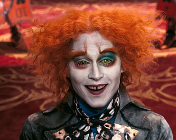 Mad Hatter, movie, hatter, mad, redhead, hair, people HD wallpaper