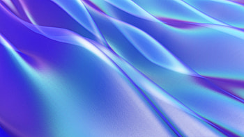Abstract, flow, waves, neon, blue, surface, digital art HD wallpaper