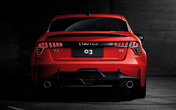 03 Back View, Lynk and Co HD wallpaper
