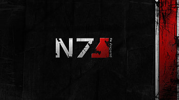 Preview mass effect 3, n7, font, graphics, background HD wallpaper