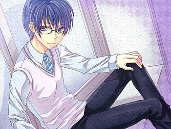 VOCALOID KAITO - Campus, KAITO, Campus, Piapro, VOCALOID, nanamix, Project DIVA HD wallpaper