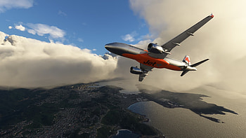 Jetstar, Wellington to Auckland, Flight simulation, Stunning aerial views HD wallpaper