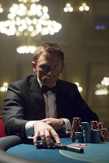 James Bond, Poker Chips HD phone wallpaper