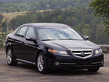 Auto, Nature, Trees, Acura, Cars, Front View, Style, Akura, Tl, 2007 HD wallpaper