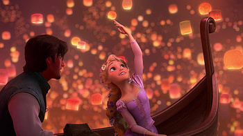 Tangled, Captivating visuals, Dreamy 21 , Fairy lights ambiance HD wallpaper