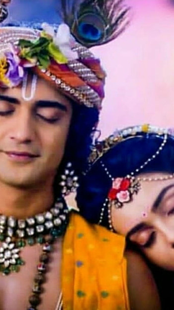 Radha Krishna, Love Pose, lovepose HD phone wallpaper