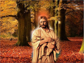 Good Shepherd3, god, sheep, autumn, religion, jesus christ, christianity HD wallpaper