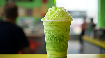 Green Smoothie, food, Slurpee, drink, green HD wallpaper