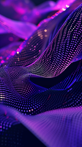 Purple Abstract Wave , Abstract, purple, abstract purple, wave, pattern HD phone wallpaper