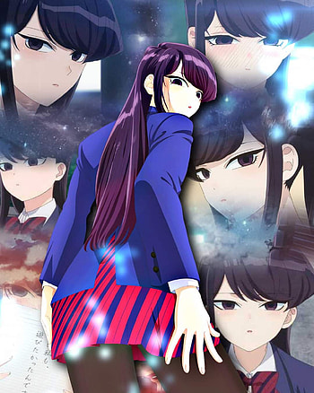Komi sanwa, anime_, girl_japan HD phone wallpaper
