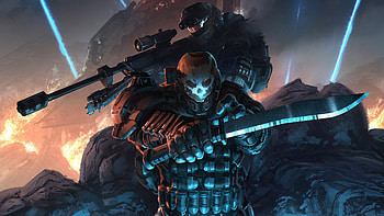Halo sci-fi , Futuristic world, Stunning visuals, Sci-fi masterpiece HD wallpaper