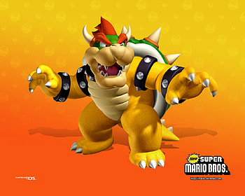 Bowser, New Super Mario Bros, Video Game HD wallpaper