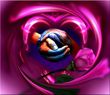 Love&Peace, earth, peace, , love HD wallpaper