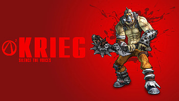Krieg, Borderlands 2, Gaming icon, Psycho warrior HD wallpaper