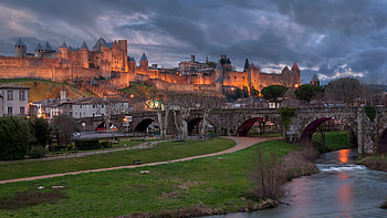 Carcassonne, , Background HD wallpaper