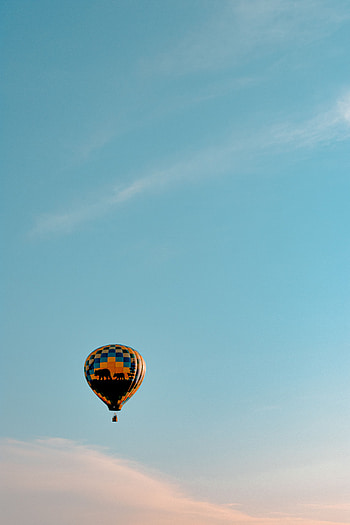 Sky, Clouds, Miscellanea, Miscellaneous, Height, Balloon, Fly, To Fly HD phone wallpaper