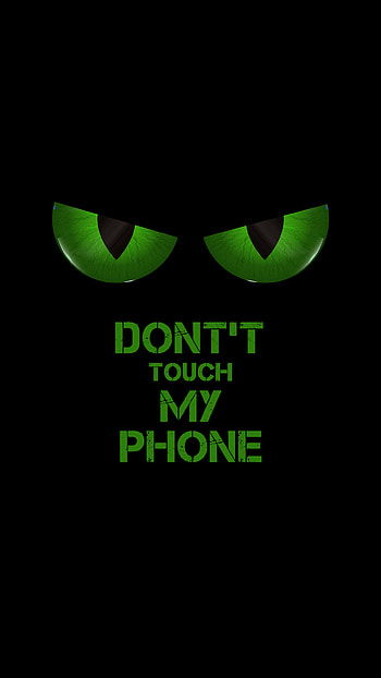 scary eyes, don't touch my HD phone wallpaper