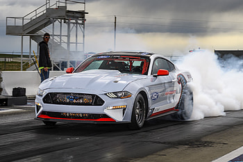 Mustang Dragster Burnout, Drag Racing HD wallpaper