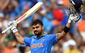 Cricket World Cup 2015, Virat Kohli HD wallpaper