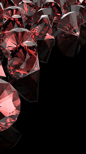 Red diamond , Intense hue, Exquisite gem, Rare beauty HD phone wallpaper