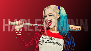 Harley Quinn Digital Art , harley-quinn, artist, digital-art HD wallpaper