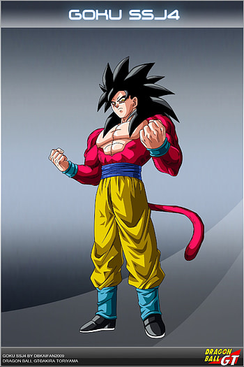 Anime Dragon Ball Son Goku Super Saiyan anime Super Saiyan 4 Dragon Ball GT anime HD phone wallpaper