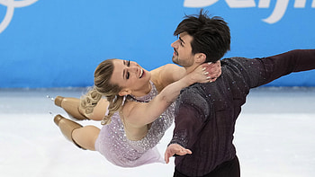 Madison Hubbell and Zachary Donohue, Ice Dancing HD wallpaper