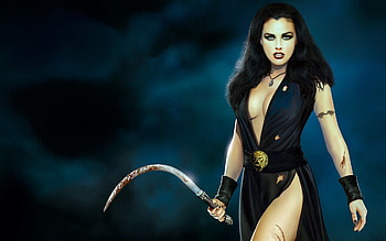 Fiction Fantasy Women Animated Backgrounds | Herring-herring-graphy | Pinterest | Fantasy women, Fantasy art warrior and HD wallpaper