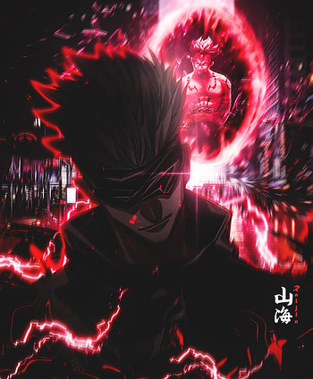Jujutsu Kaisen, JujutsuKaisen, Animeedits, Anime, Domainexpansion, GojoSatoru, Anime, Mangaart, Animexreality HD phone wallpaper