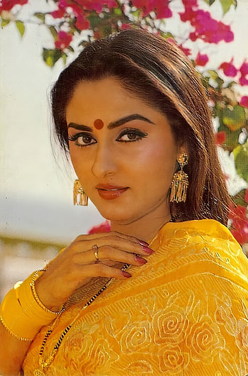 Jayaprada, sari, lip HD phone wallpaper