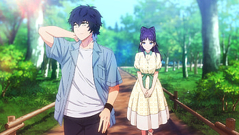 Witch Watch — Keigo & Nemu's Park Stroll, Anime, WITCH WATCH, Nemu Miyao, Keigo Magami HD wallpaper