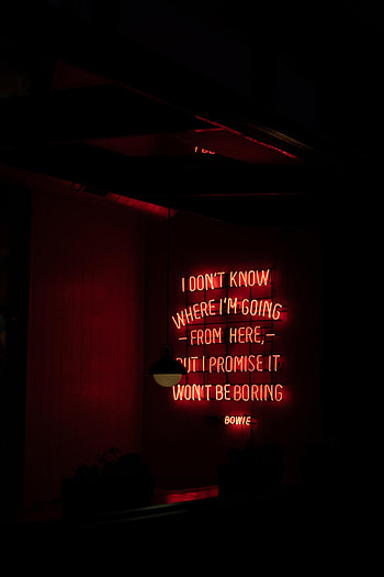 Words, Dark, Neon, Backlight, Illumination, Text, Phrases, Quotes HD phone wallpaper