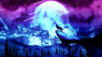 wolf , Untamed spirit, Raw power, Mystical presence HD wallpaper