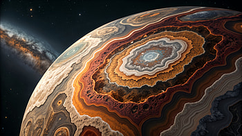 Stunning Ultra of a Cosmic Masterpiece, planet, astronomy, space, colorful patterns, Celestial HD wallpaper