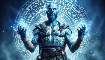 Ryze Unleashed - Ultra, Ryze (League Of Legends), wizard, magic, fantasy, blue HD wallpaper