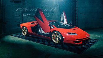 Lamborghini Countach LPI 800 4 2022 Car Cars HD wallpaper