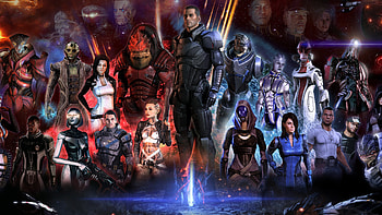 Garrus Vakarian, Mass Effect , High quality, Background HD wallpaper