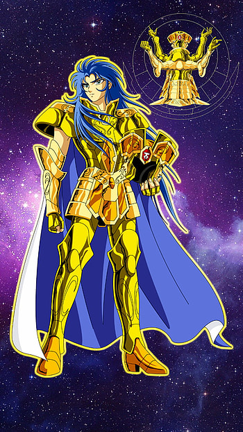 Gemini Saga, Anime, Saint Seiya HD phone wallpaper