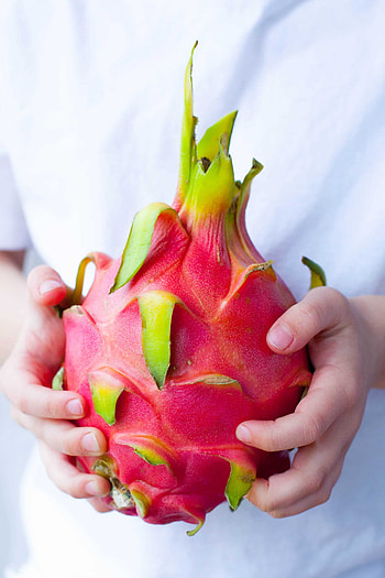 Dragon Fruit, Exotic fruit exploration, Unique taste experience, Refreshing treat HD phone wallpaper