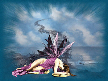 fallen angel, fairy, angel, sky, heaven HD wallpaper
