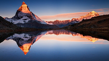 Mountain marvel, Open. org's gem, Digital scenery bliss, Nature's artistic embrace HD wallpaper