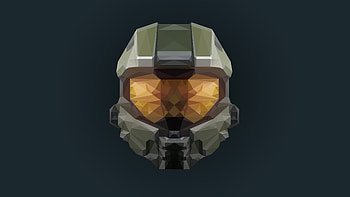 Halo Infinite Master Chief , halo-infinite, 2018-games, halo-6, games, low-poly HD wallpaper