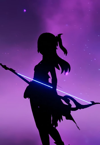 Genshin Impact, Character silhouette, Album, Imgur HD phone wallpaper