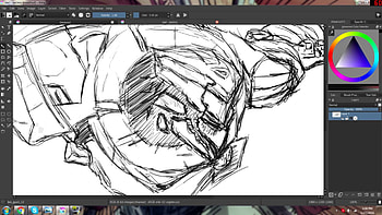 Drawing PROJECT ZED just a quicky HD wallpaper
