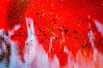 Abstract, Paint, Glass, Stains, Spots HD wallpaper