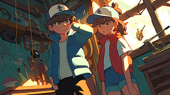 Gravity Falls : Mabel & Dipper Pines Adventure, TV Show, Gravity Falls, Mabel Pines, Dipper Pines HD wallpaper